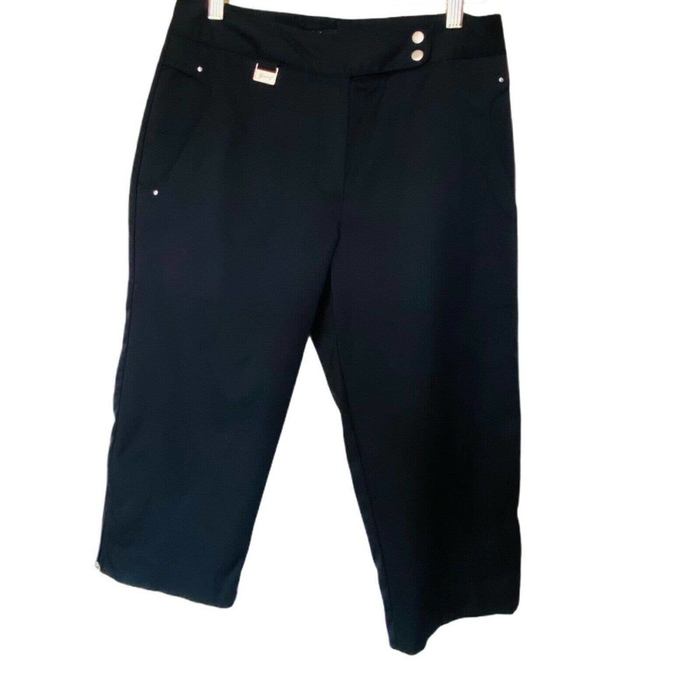 Swing Bette & Court Black Tanya Fit Golf Capri 4